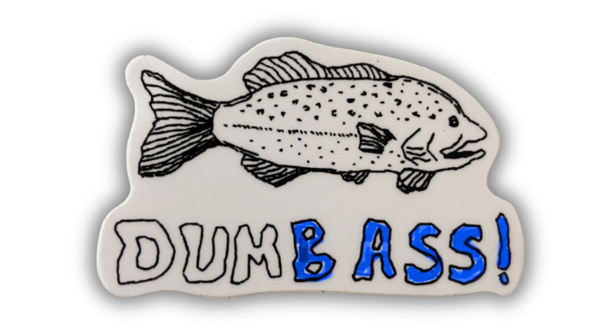 DumBASS sticker