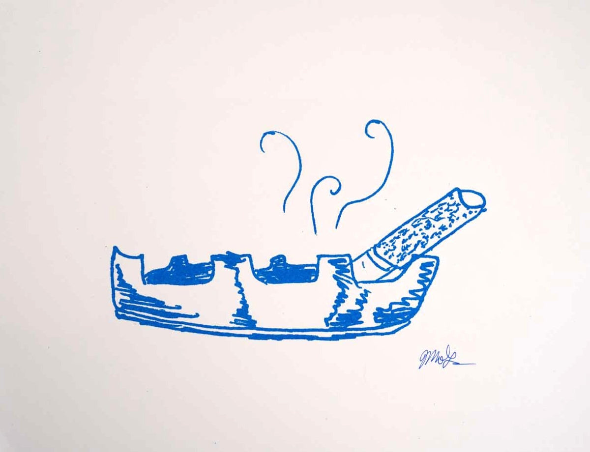 Ashtray print