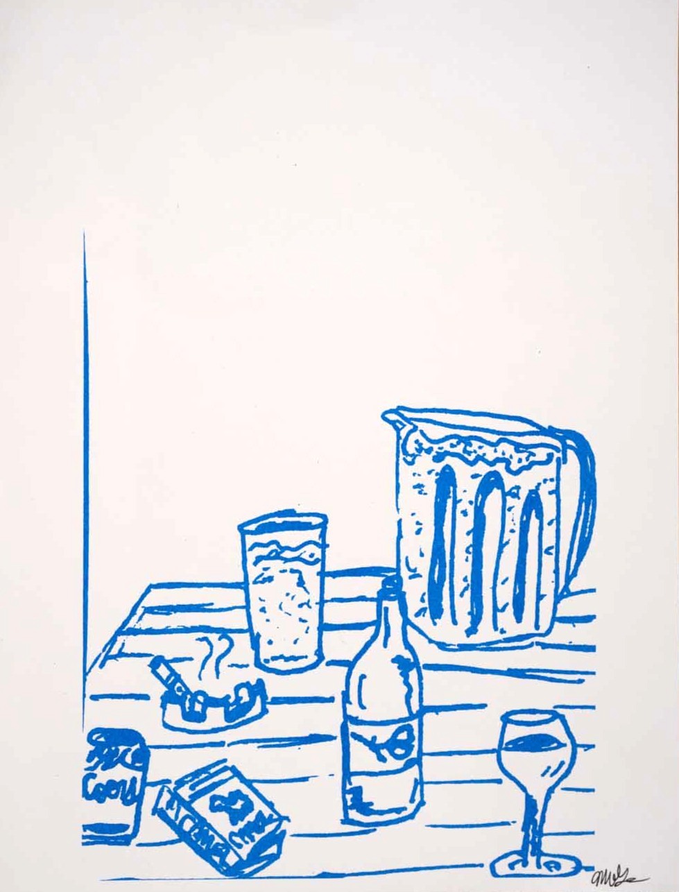 Beer Table print