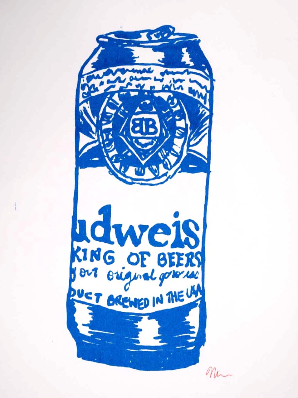 Budweiser print