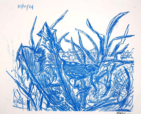 Grasshopper print