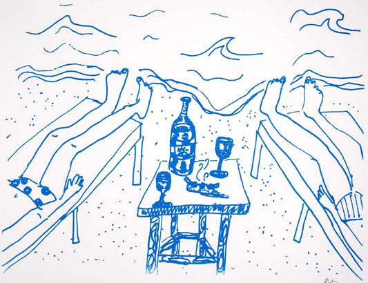 Italian Beach print