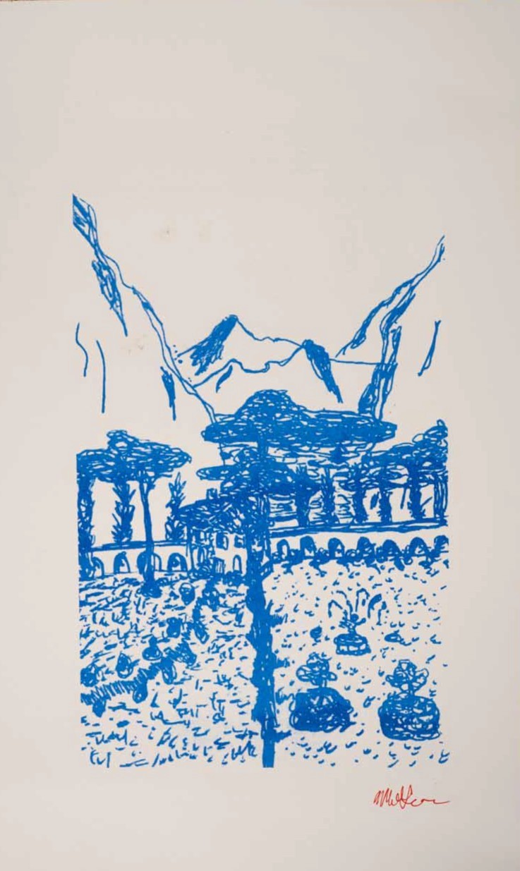 Italian Villa print