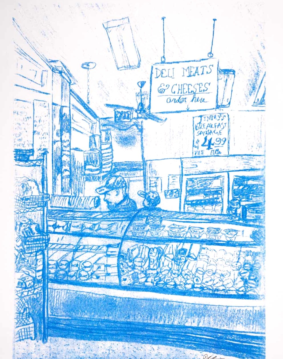 Jimmy's Deli print