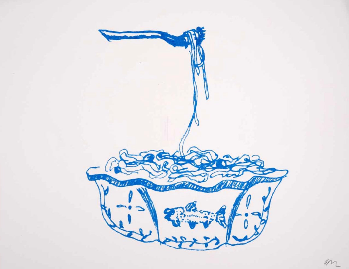 Spaghetti Bowl print