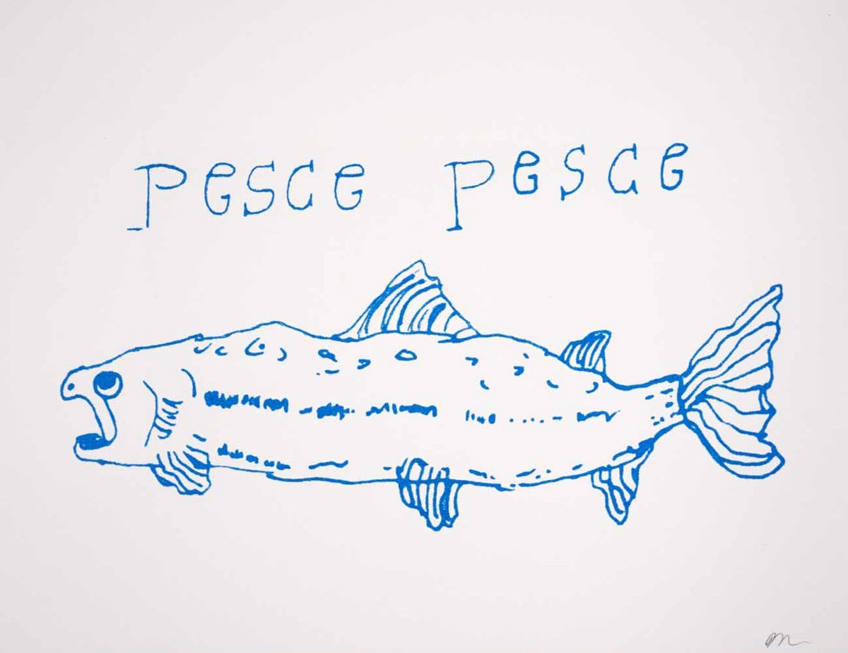 Pesce Pesce print