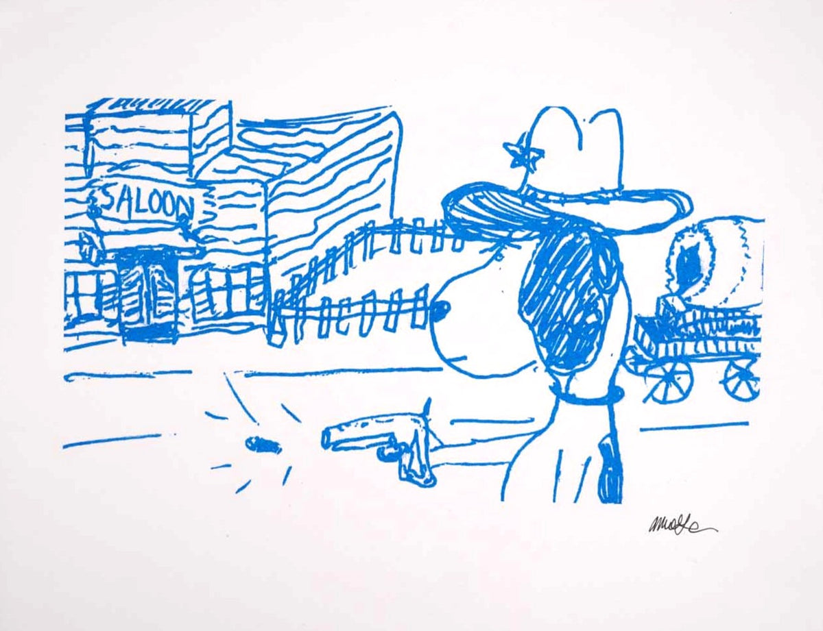 Sheriff Snoopy print