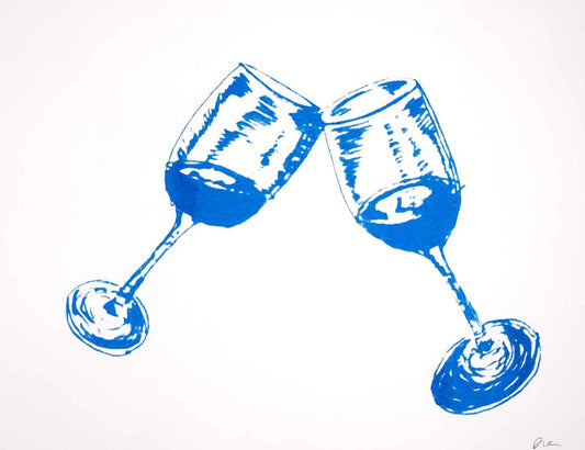 Wine Glasses print